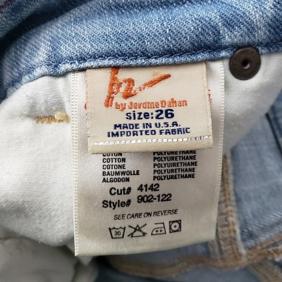 Citizens of Humanity Women's 26 Light Wash Bermuda Shorts Stretch Spring Summer - Picture 7 of 9